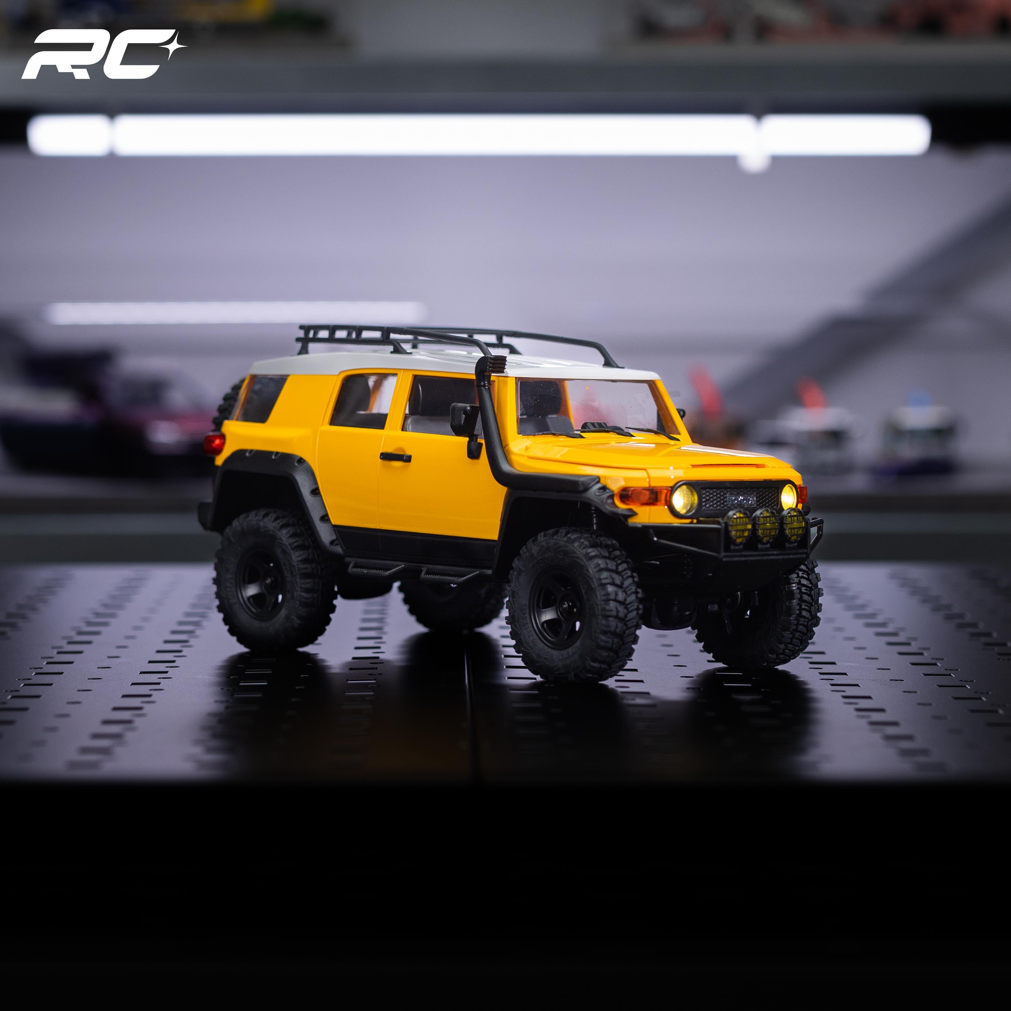 FMS 1:18 TOYOTA FJ Cruiser RTR Yellow – RC Cambodia