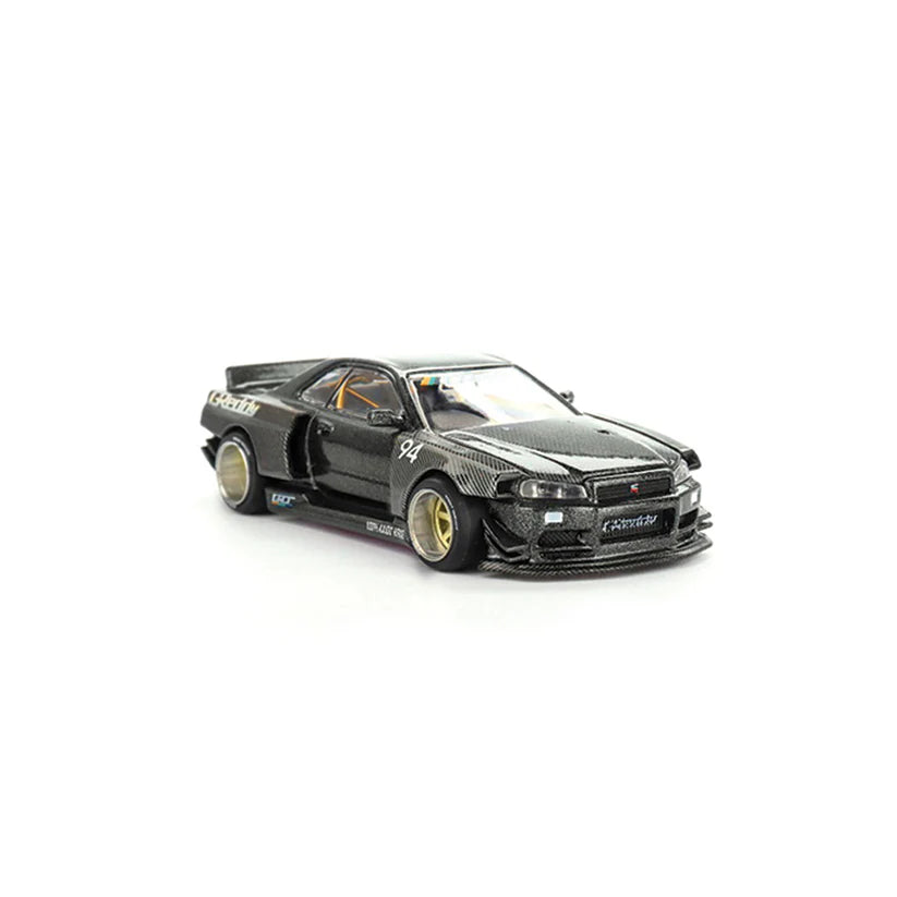 KaidoHouse x MiniGT 1/64 Nissan Skyline GT-R (R34) Kaido 11.55