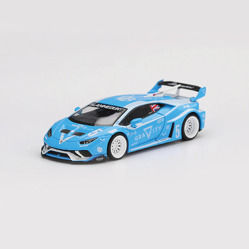 MINIGT 1/64 LB★WORKS Lamborghini Huracán MINIGT 1/64 LB☆WORKS LAMBORGHINI HURACÁN GT GRAVITY (BLUE) – RC