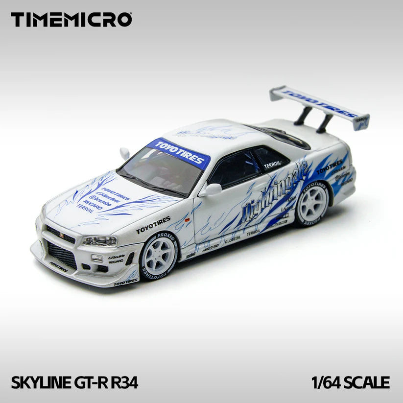 TimeMicro 1:64 Skyline GT-R R34 