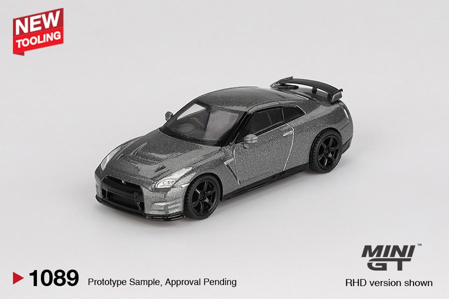 MINIGT 1/64 NISSAN GT-R 2013 Dark Metal Gray (NISMO R35 CRS