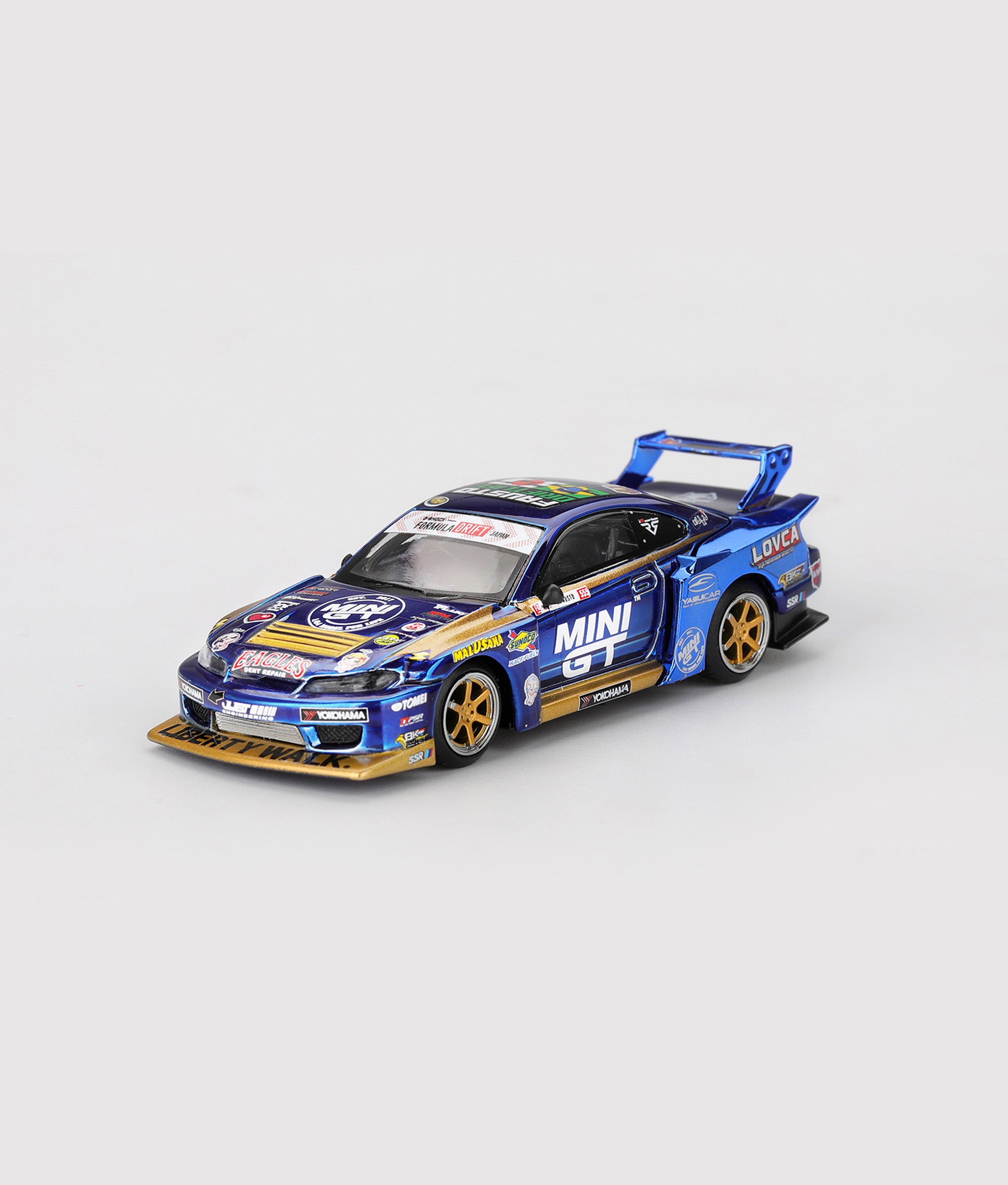 MINIGT - 1/64 Nissan LB-Super Silhouette S15 SILVIA #555 Team MINI