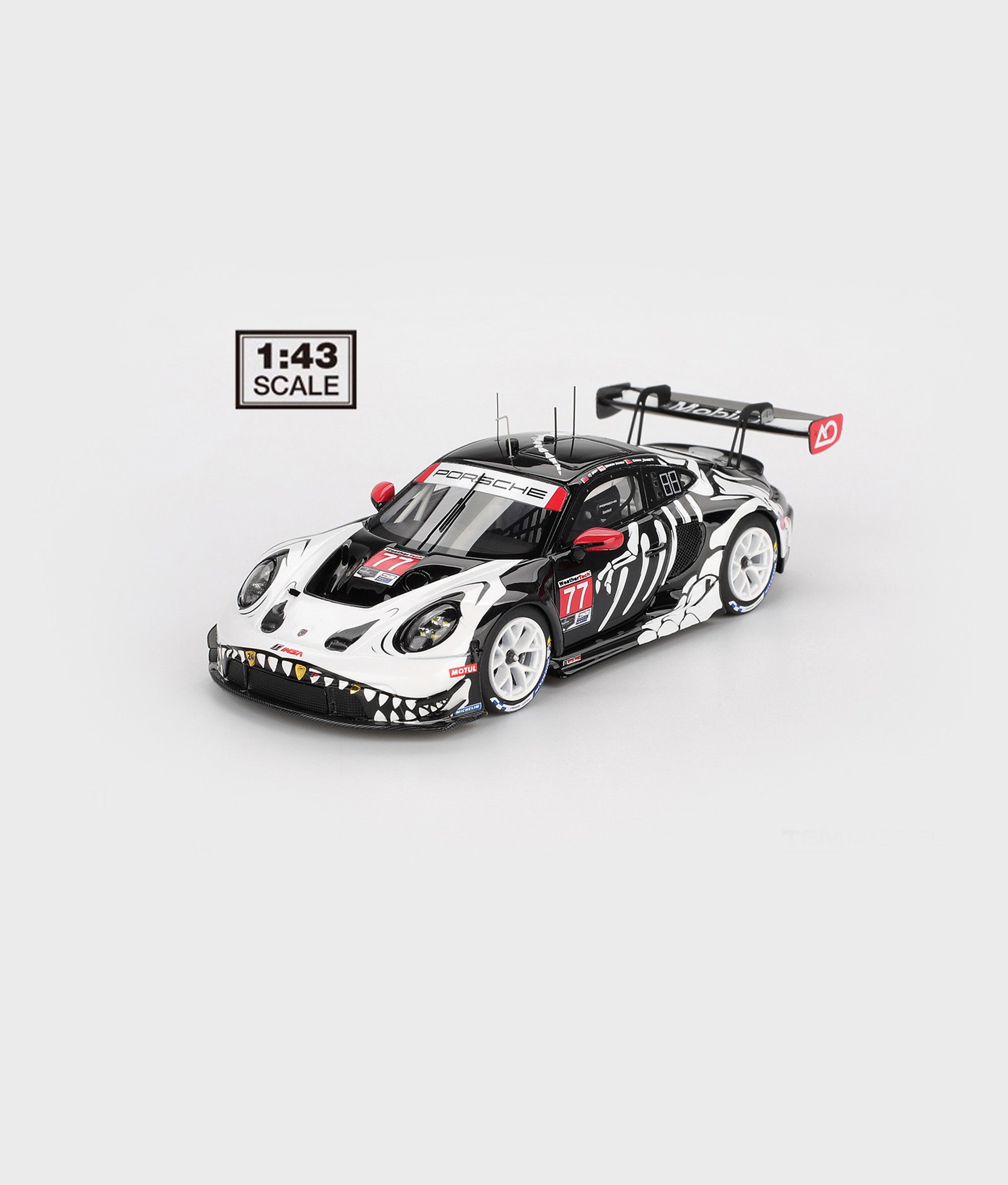 MINIGT - 1/43 Porsche 911 GT3 R #77 AO Racing 2025 IMSA Petit Le