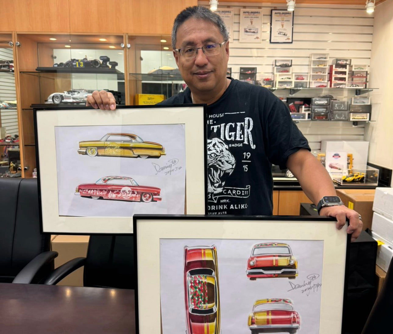 Histories of popular die-brand MINIGT