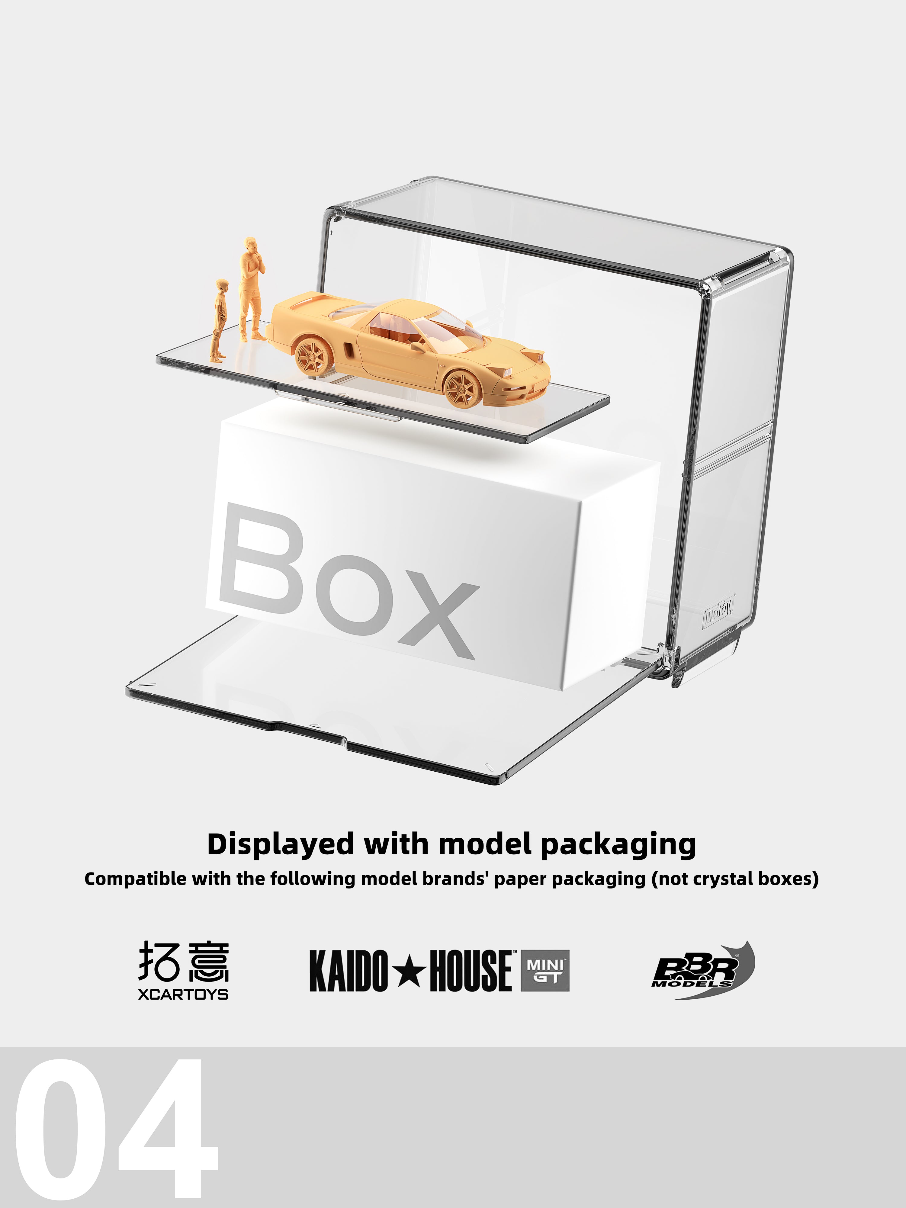 TuoToy 04 Universal Scenery Display Box Kaidohouse - POP Race - BBR