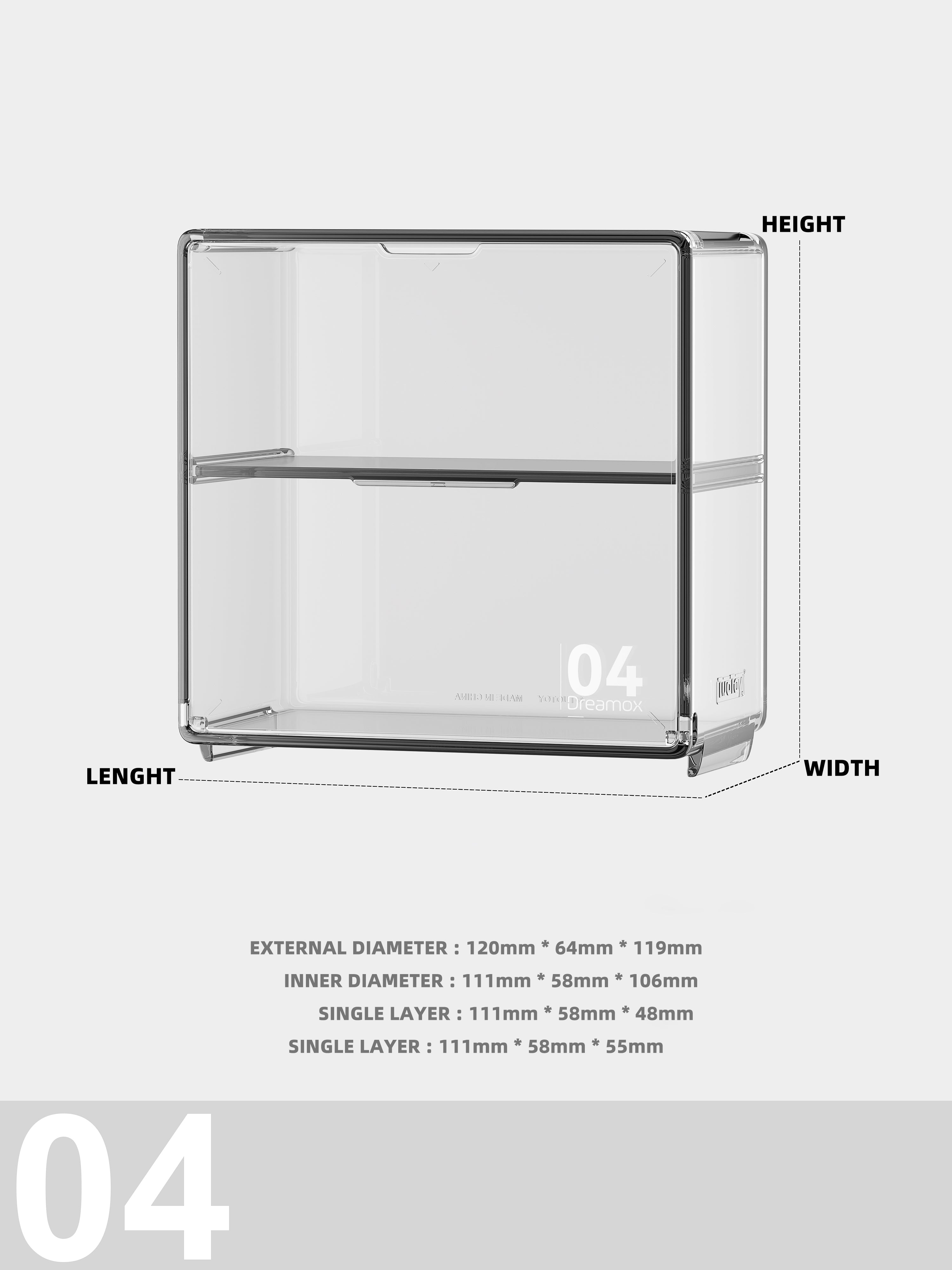 TuoToy 04 Universal Scenery Display Box Kaidohouse - POP Race - BBR