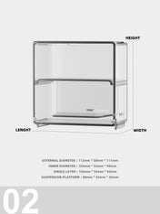 TuoToy 02 Universal Scenery Display Box Tomica - Matchbox - Burago