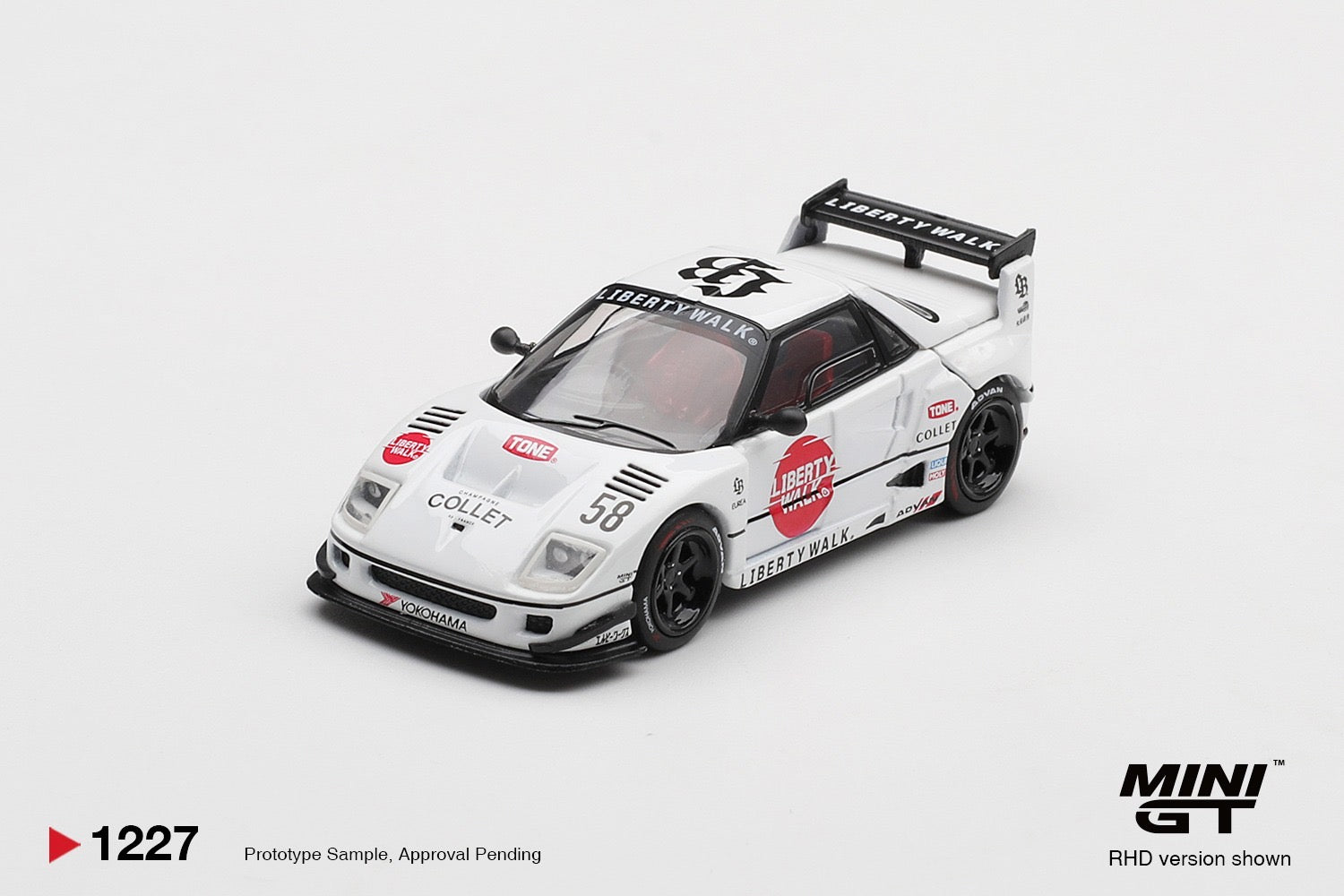 MINIGT 1/64 Mazda AZ-1 Liberty Walk LB40 LB-Hinomaru