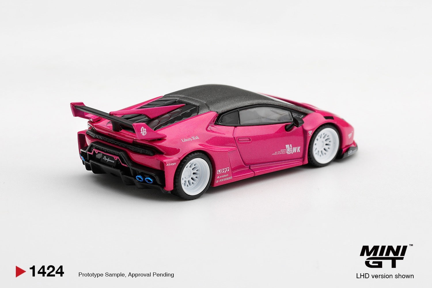 MINIGT 1/64 LB★WORKS Lamborghini Huracán GT Ruby Purple