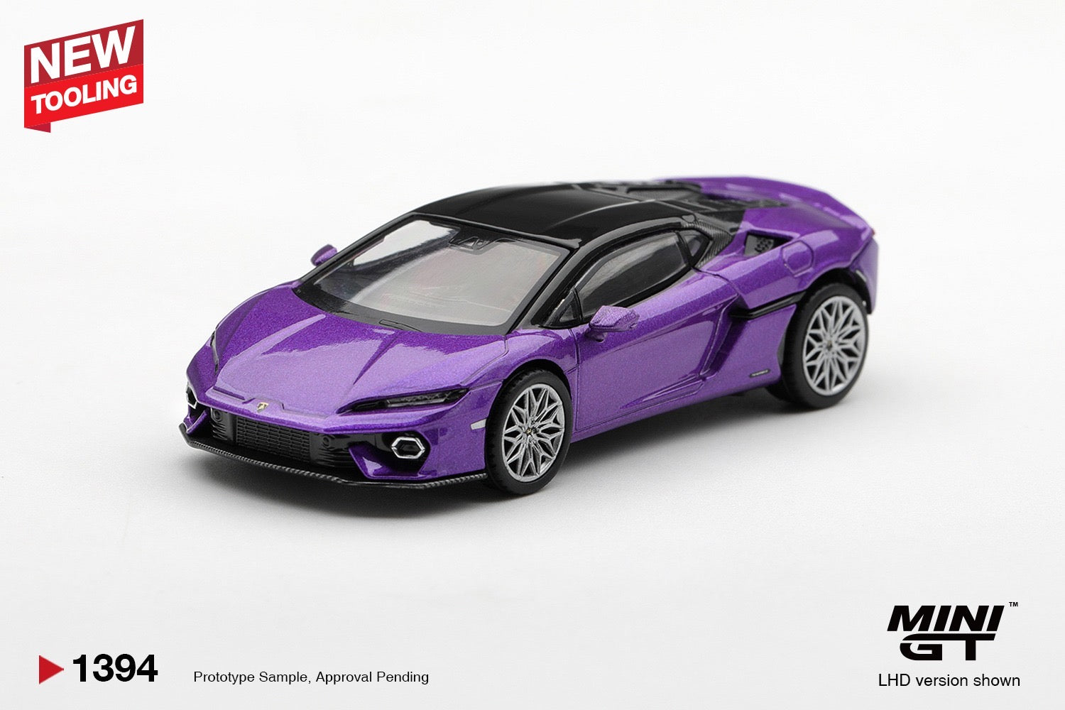 MINIGT 1/64 Lamborghini Temerario Viola Pasifae