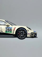 SR STAR RACE 保时捷 911 GT3 赛车 乳白色 编号288 赛车