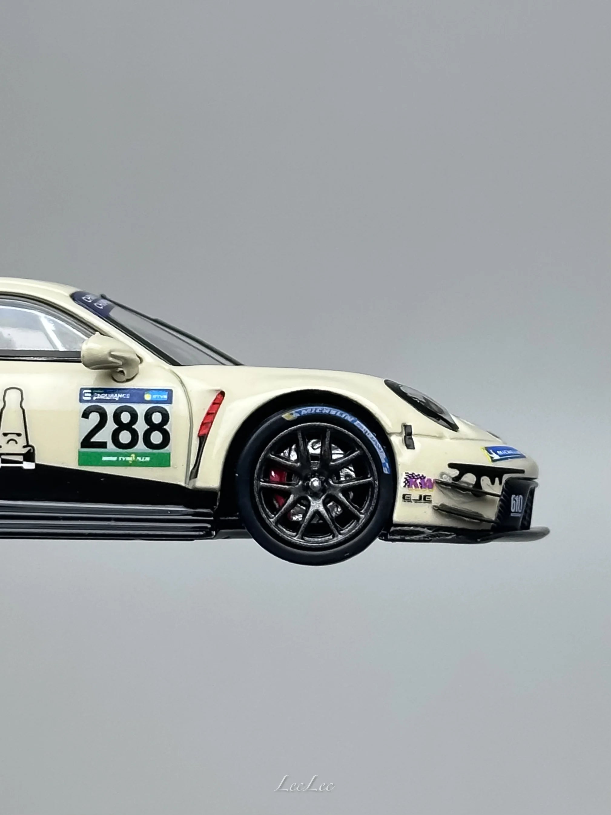 SR STAR RACE Porsche 911 GT3 Racing Milky White No.288 Racing
