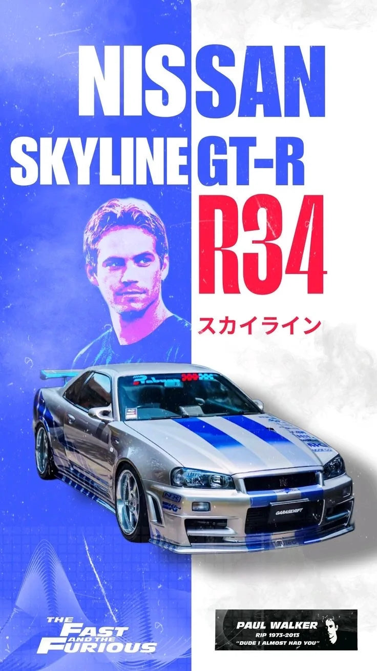 Focal Horizon FH 1:64 skyline GT-R R34 Fast &Furious