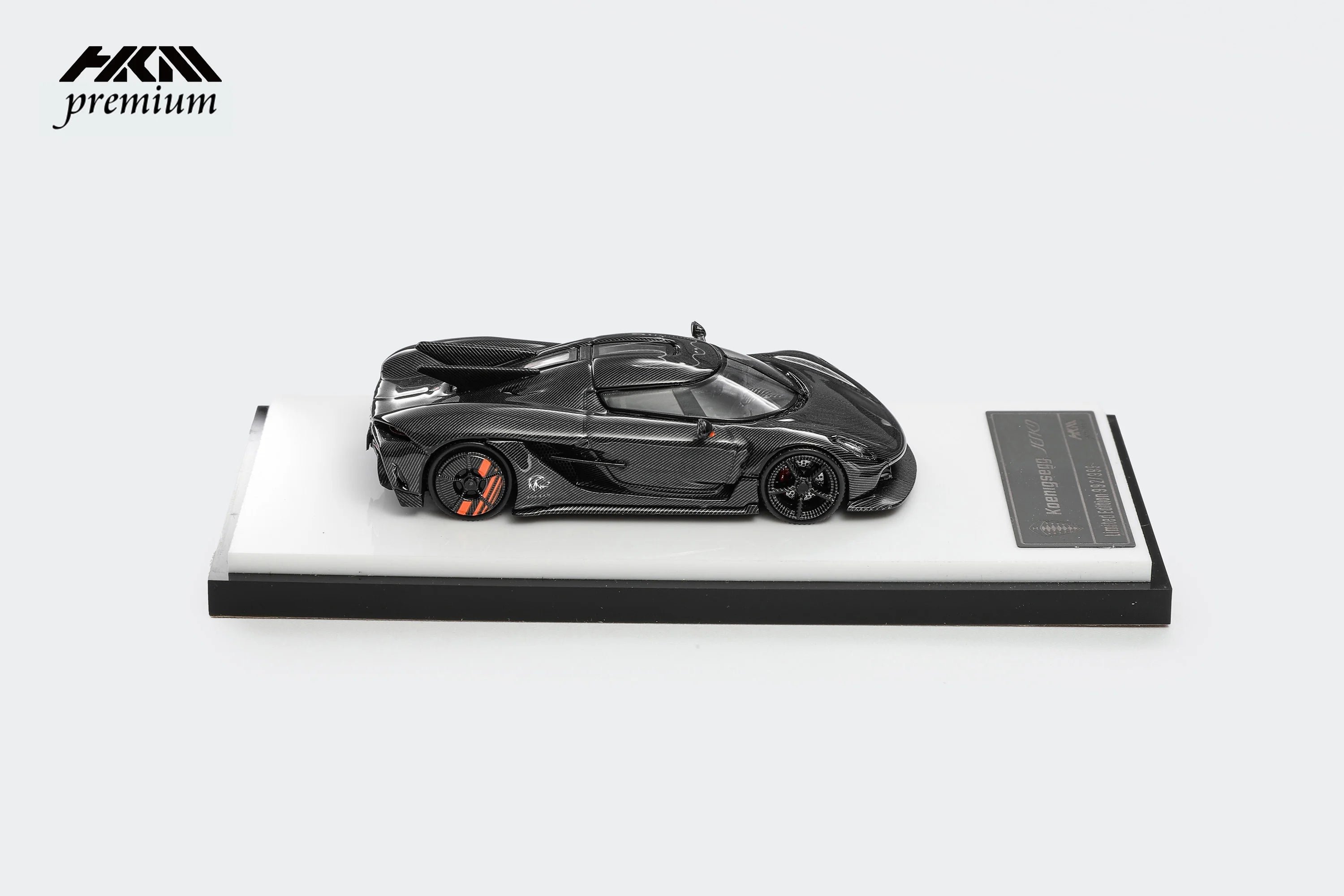 HKM Premium 1:64 Alloy Model! Koenigsegg Jesko Absolut Carbon fiber