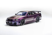 1/18 Motorhelix Nissan Skyline GT-R GTR (R34) Z-Tune (Midnight Purple)