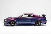 1/18 Motorhelix Nissan Skyline GT-R GTR (R34) Z-Tune (Midnight Purple)