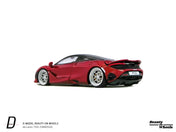 D MODEL BEAUTY ON WHEELS 1:64 McLaren 750S, Red
