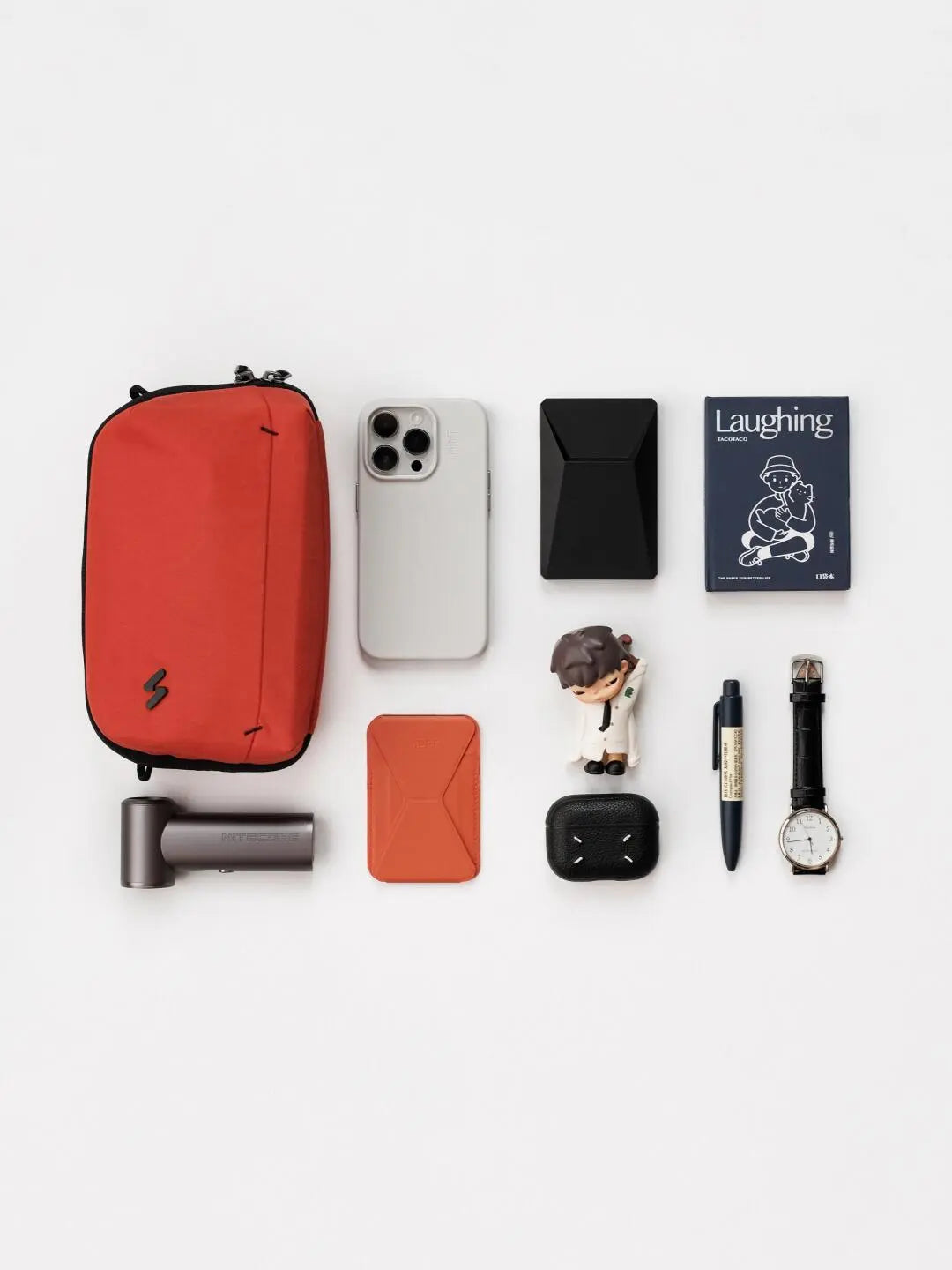 Minimalist travel to the end, unpacking and sharing EDC - Inateck ABM33