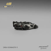 CM MODEL - 1:64 McLaren Senna GTR – Metallic Silver Gray