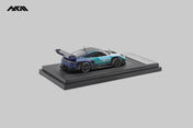 HKM 1:64 PORSCHE 911 (992) GT3 R Rennsport - Blue