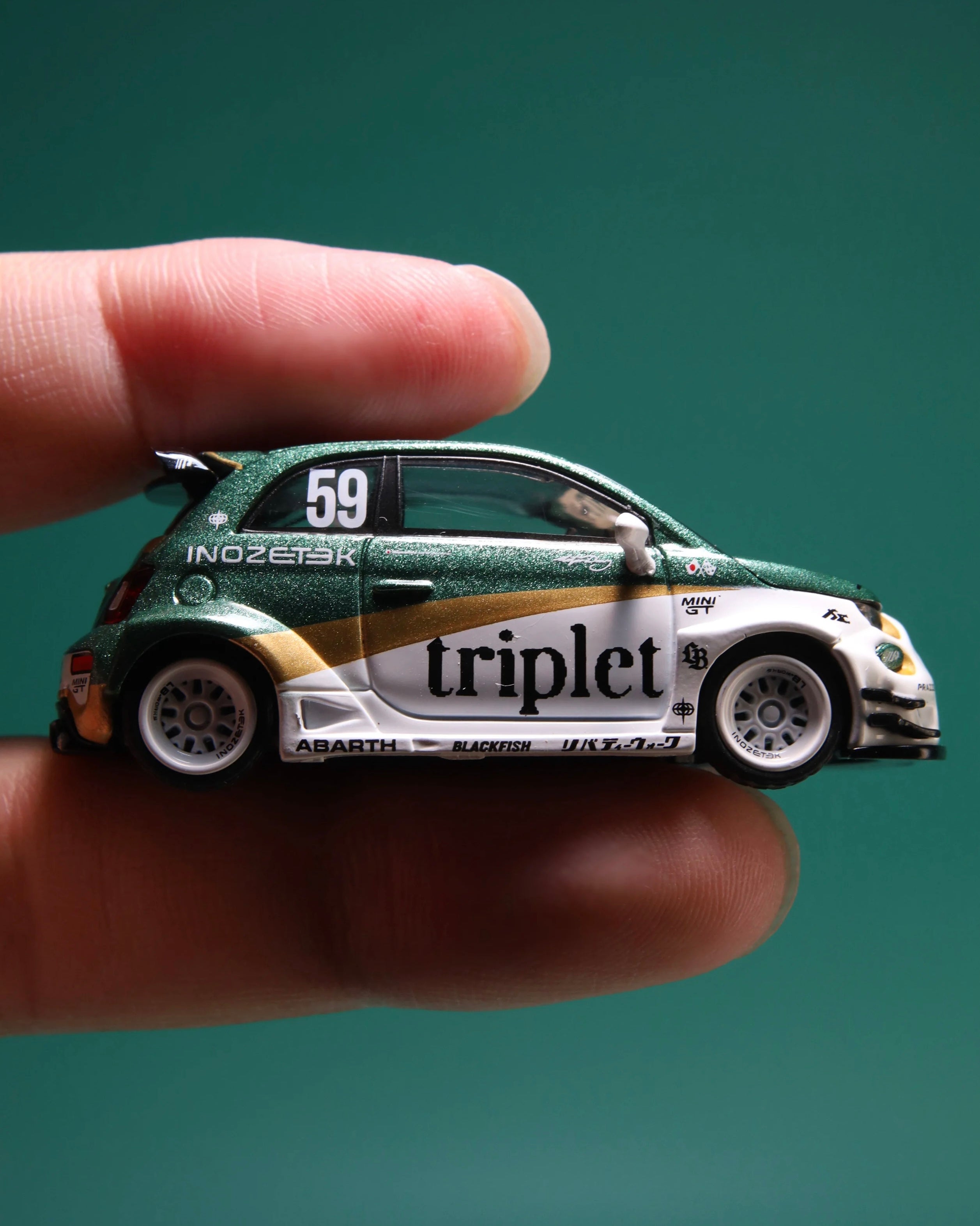 MINIGT 1/64 阿巴斯 595 LB-WORKS TY 版