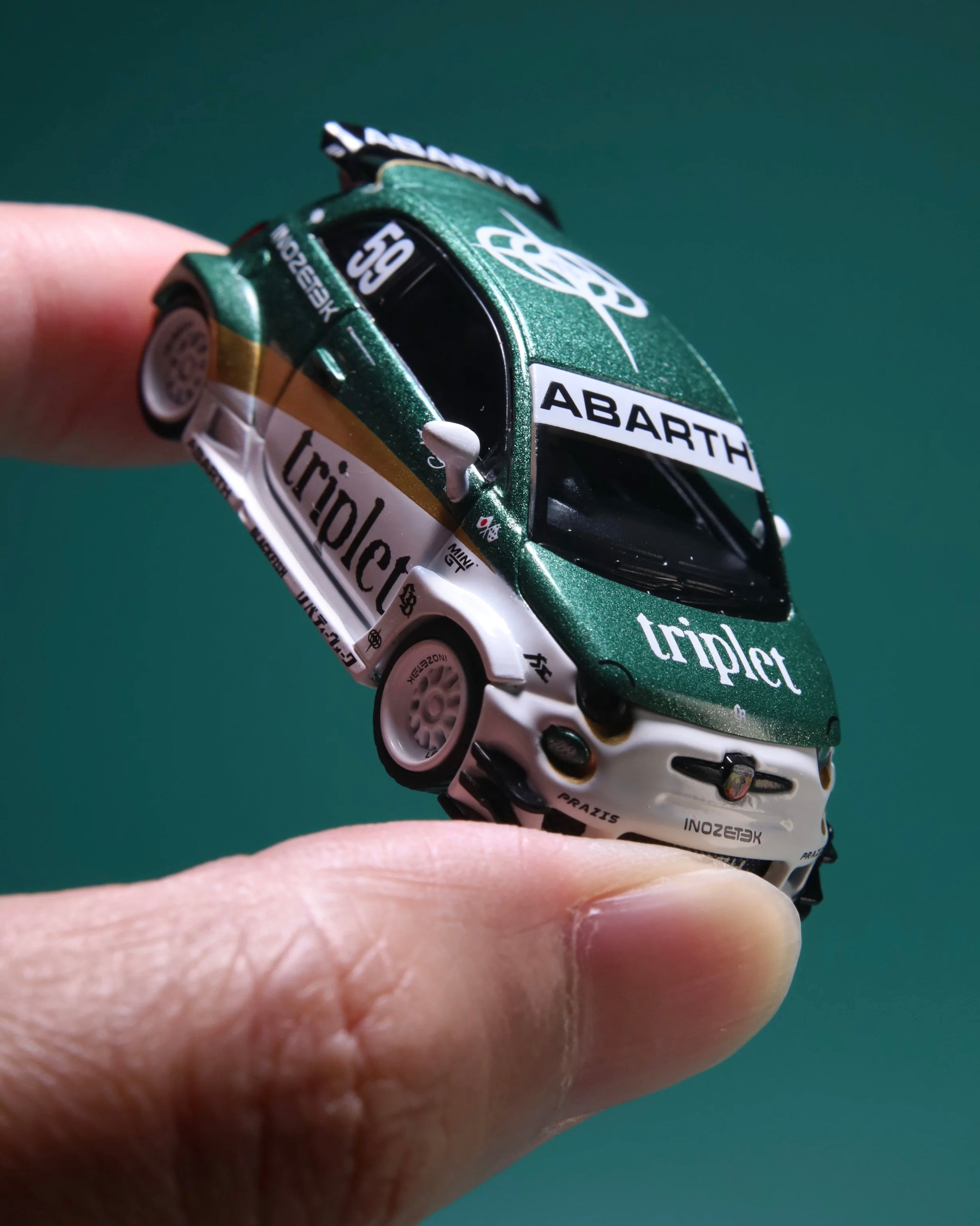MINIGT 1/64 阿巴斯 595 LB-WORKS TY 版