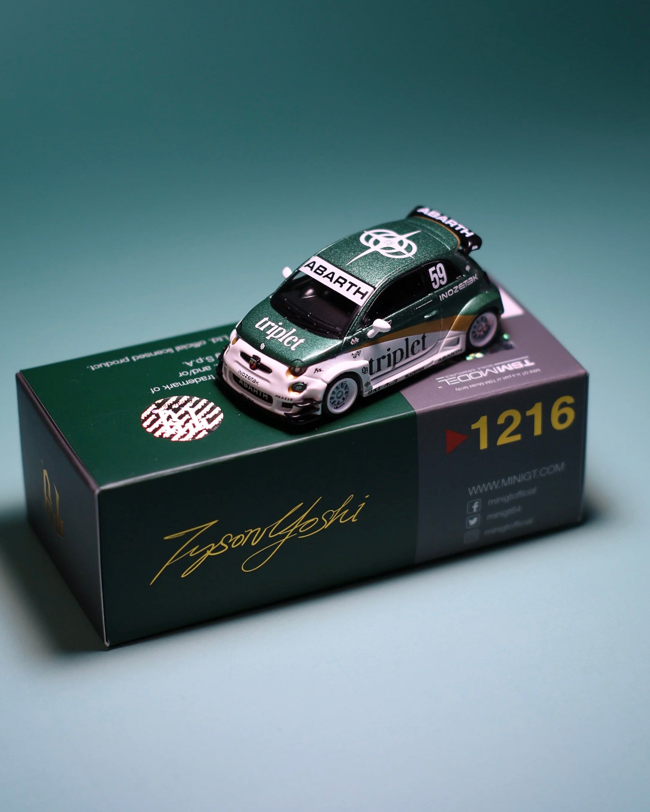 MINIGT 1/64 阿巴斯 595 LB-WORKS TY 版