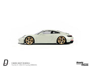 1:64 Porsche 911 (992) GT3 Touring, White D MODEL BEAUTY ON WHEELS
