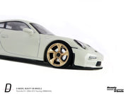 1:64 Porsche 911 (992) GT3 Touring, White D MODEL BEAUTY ON WHEELS