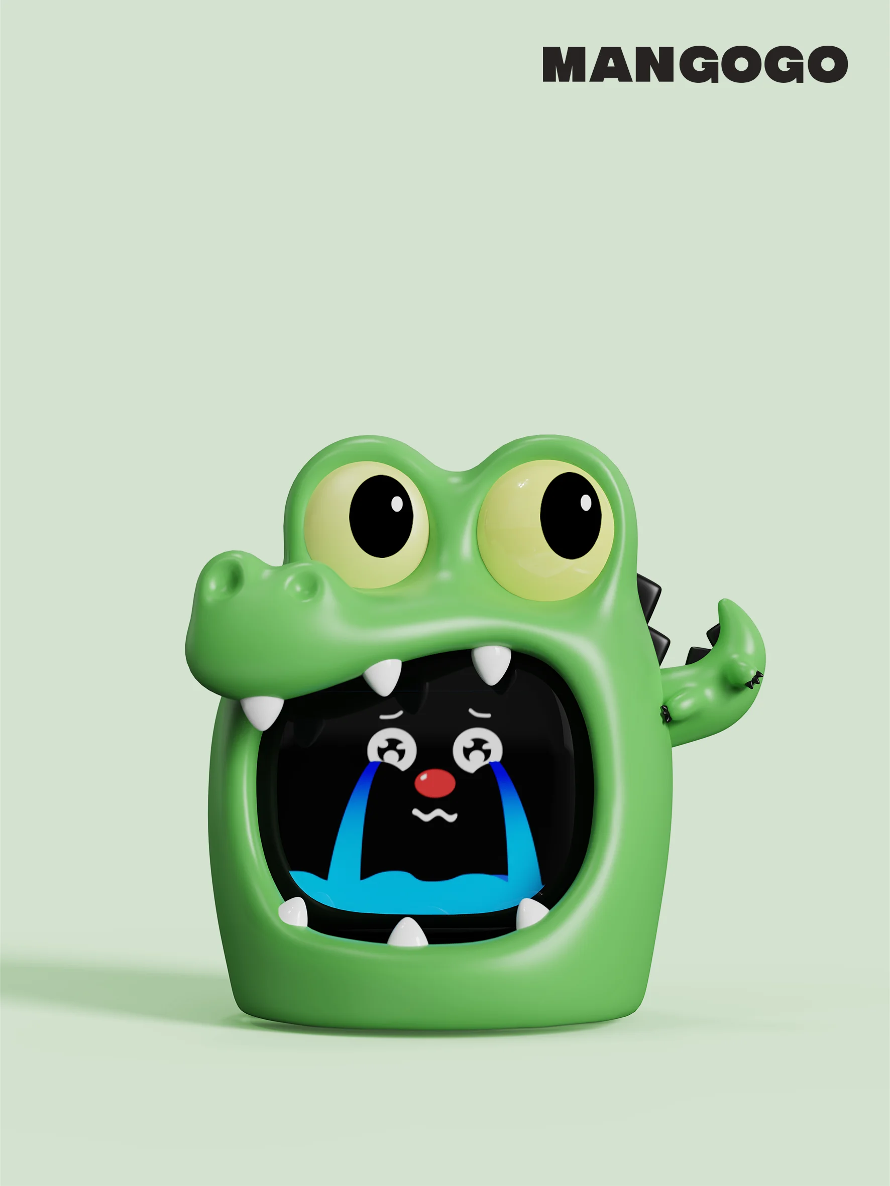 Bite the head crocodile , Mangogo