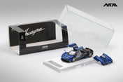 HKM Premium 1:64 Alloy Model ! Huayra Coupe 2014  Metallic Blue