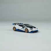 MINI GT: 1/64 Lamborghini Huracán STO Bianco Asopo RHD