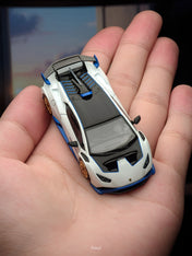 MINI GT: 1/64 Lamborghini Huracán STO Bianco Asopo BL