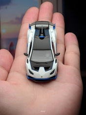 MINI GT: 1/64 Lamborghini Huracán STO Bianco Asopo BL
