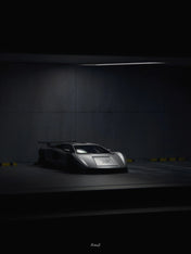 TIME MICRO X PSC DESIGN 1:64 Cyberpunk Countach Singapore Limited Edition