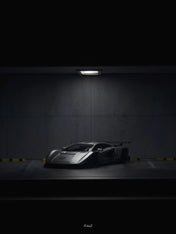 TIME MICRO X PSC DESIGN 1:64 Cyberpunk Countach Singapore Limited Edition