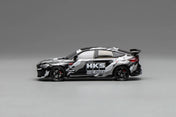MOTORHELIX 1/64 Alloy Car Model Honda Civic TYPE R(FL5) HKS Livery