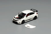 MOTORHELIX 1/64 Alloy Car Model Honda Civic TYPE R(FL5) HKS Livery