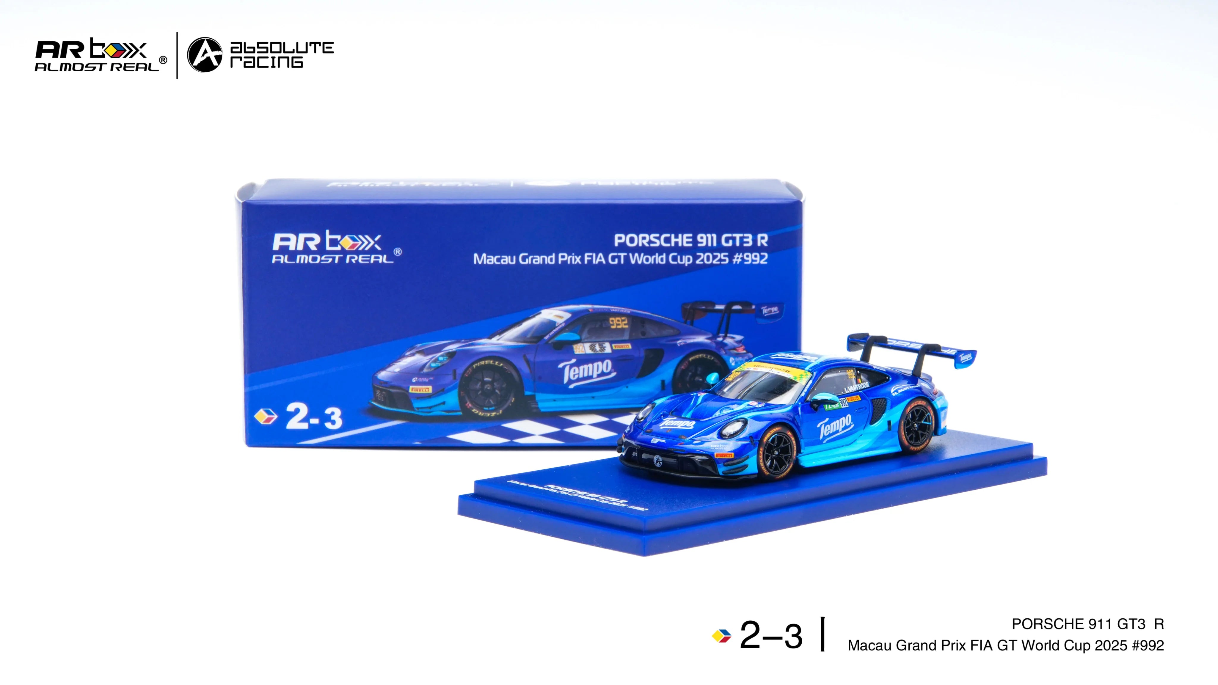 AR Box 1:64 Porsche 992 GT3 R