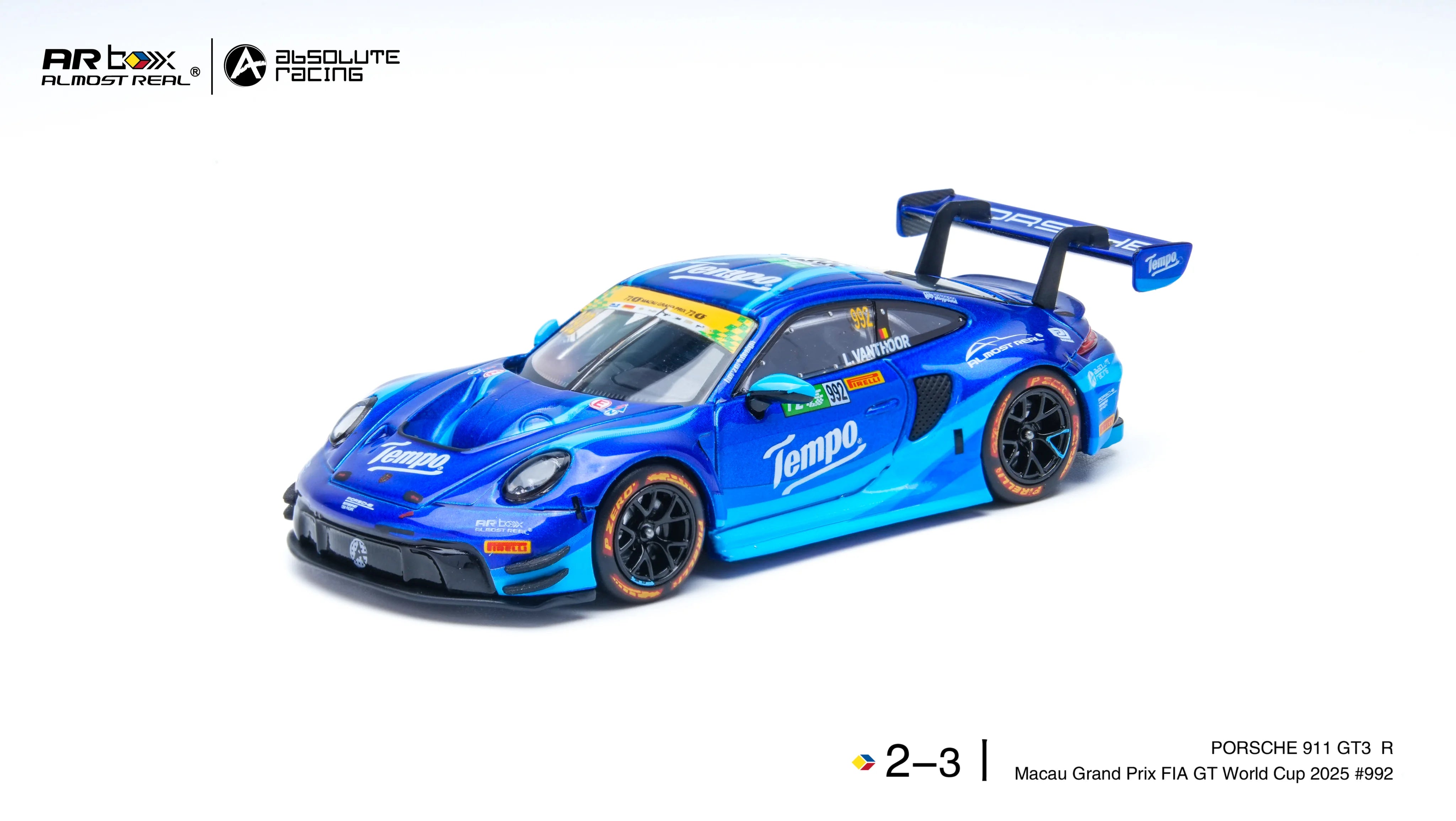 AR Box 1:64 Porsche 992 GT3 R