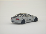 Fine Model 1:64 LBWK BMW M3 E92 Liberty Walk Grey