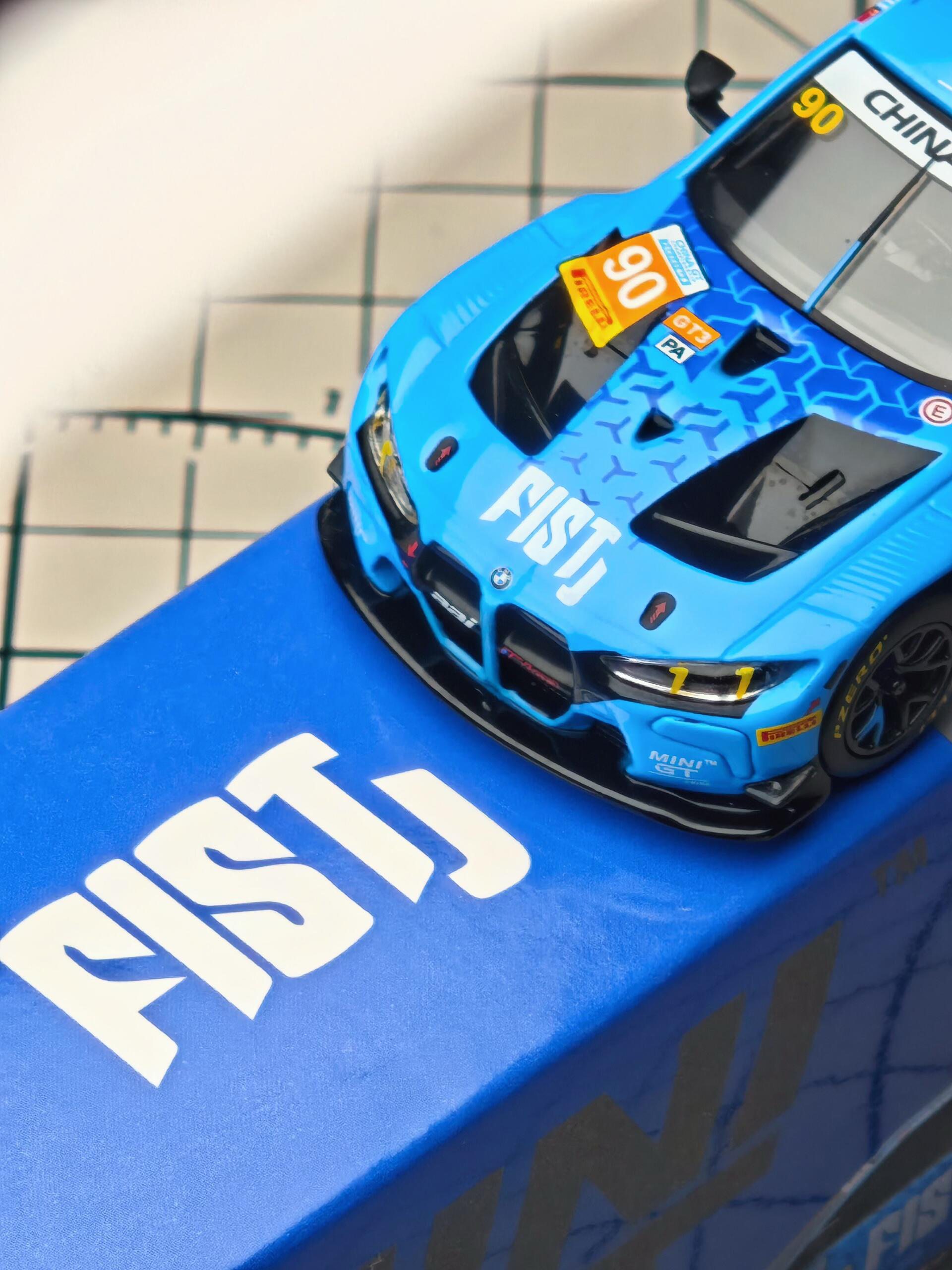 MINIGT 1/164 BMW M4 GT3 EVO #90 FIST Team AAI 2025 China GT