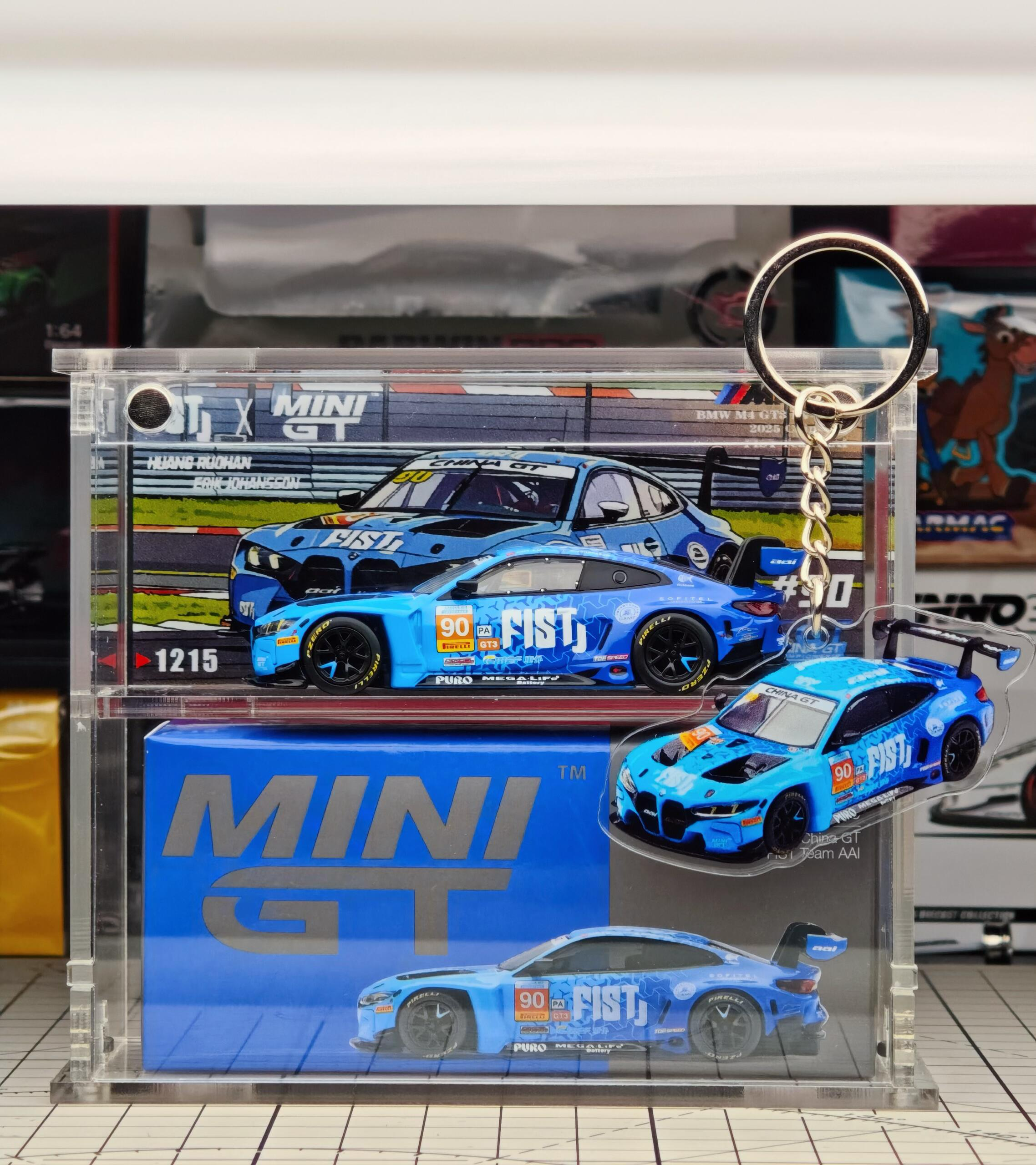 MINIGT 1/164 BMW M4 GT3 EVO #90 FIST Team AAI 2025 China GT