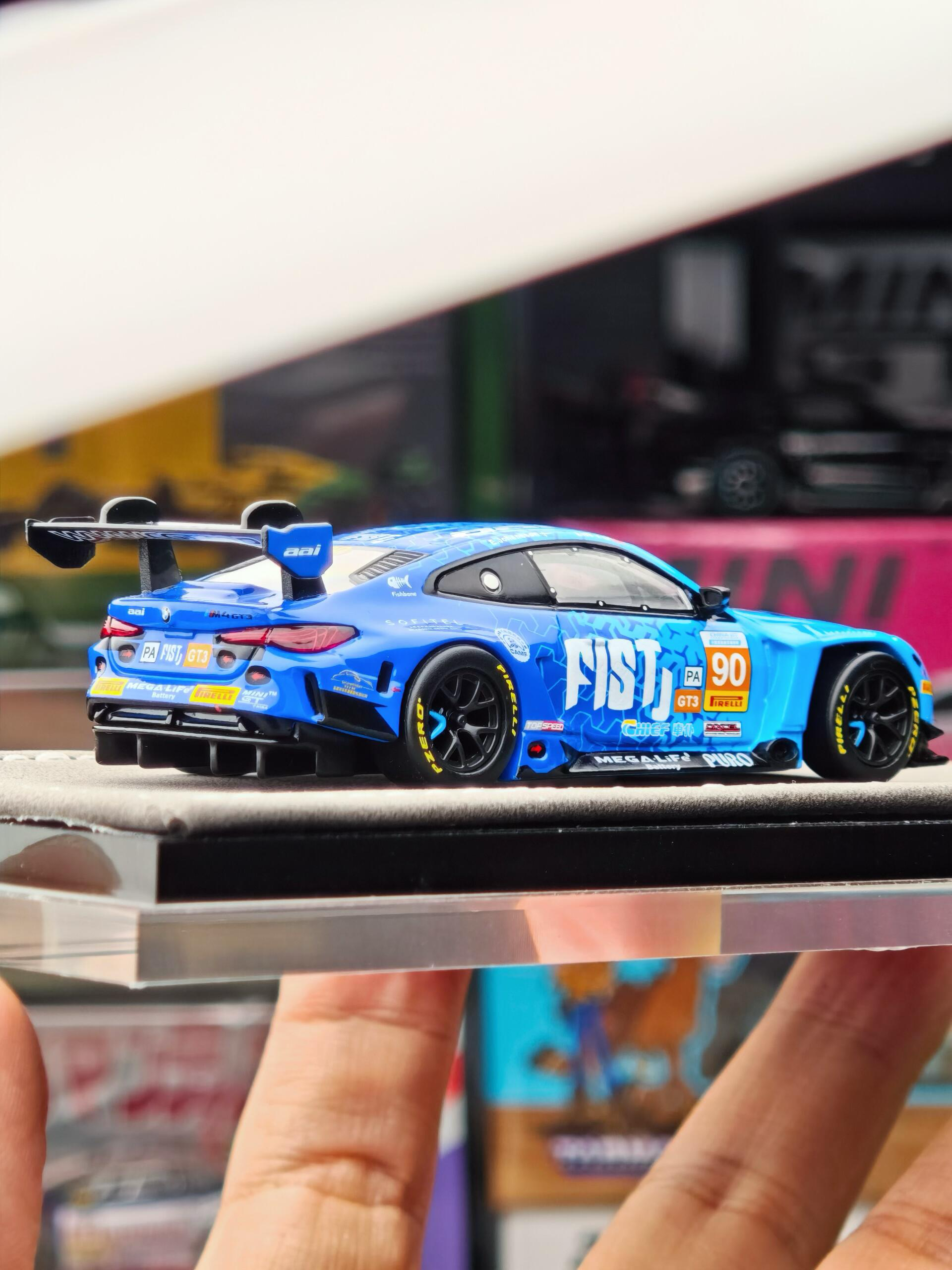 MINIGT 1/164 BMW M4 GT3 EVO #90 FIST Team AAI 2025 China GT