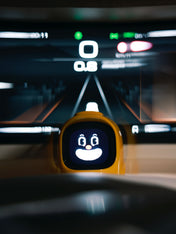 Mangogo smart intelligent expression robot - Yellow Color