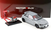 1:18 HONDA CIVIC TYPE R (EK9) – NARDO GREY – MOTORHELIX - PRE ORDER