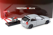 1:18 HONDA CIVIC TYPE R (EK9) – NARDO GREY – MOTORHELIX
