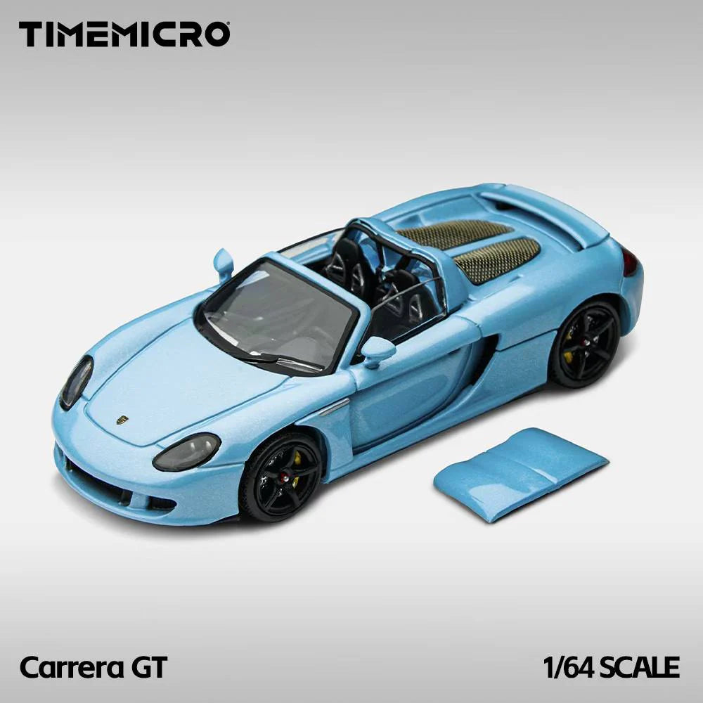 TimeMicro 1:64 CARRERA GT Gulf Blue Alloy Car Model