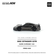 POP RACE 1/64 - STINGER GTR DARK CHROME