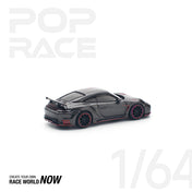 POP RACE 1:64 Porsche Stinger 992 Carbon Edition (Red Line) - PR640192
